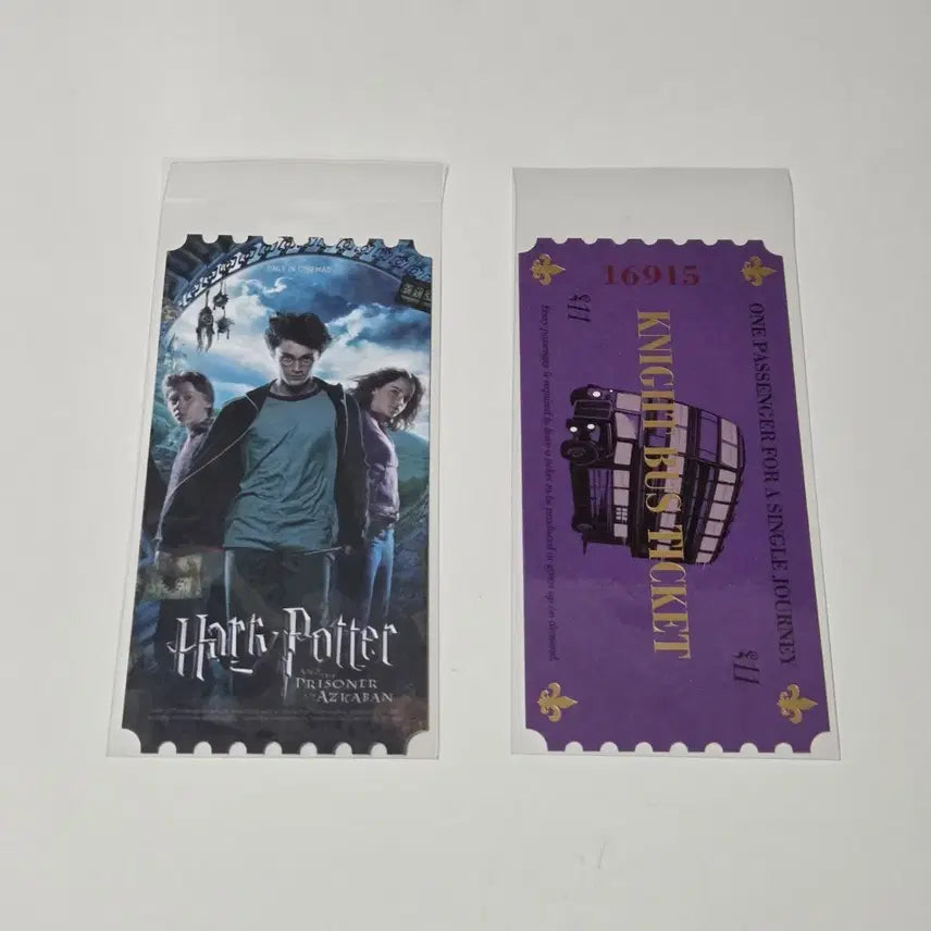 [BUNJANG] Harry Potter and the Prisoner of Azkaban Original Ticket Set / 해리포터와 아즈카반의 죄수 오리지널티켓