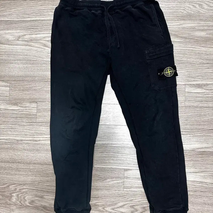 [BUNJANG] Stone Island Black Cargo Jogger Pants L / 스톤아일랜드 블랙 카고 조거팬 L