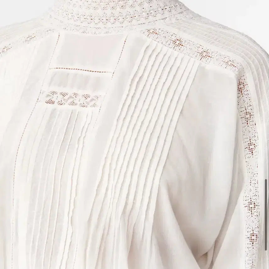 [BUNJANG] Atelier Vanessa Bruno White Lace Blouse / (새상품) 아떼바네사브루노 화이트 레이스 블라우스 36(55)