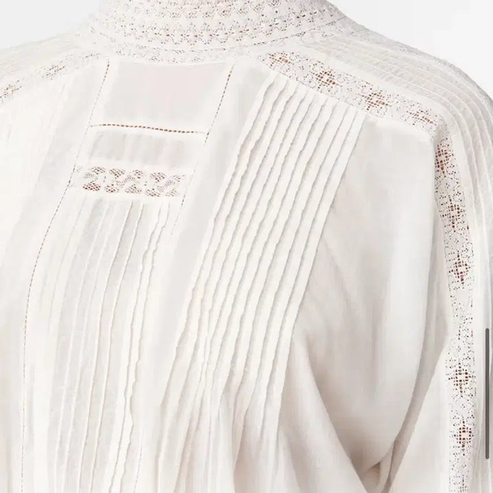 [BUNJANG] Atelier Vanessa Bruno White Lace Blouse / (새상품) 아떼바네사브루노 화이트 레이스 블라우스 36(55)