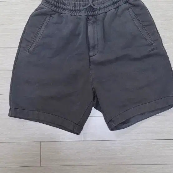[SOLD OUT] [44] 준지 그레이 가먼트 밴딩 팬츠 반바지