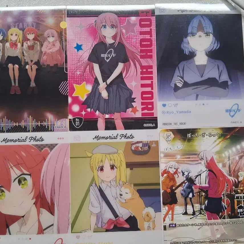 [BUNJANG] Bocchi the Rock! Photocard Bundle Set / 마지막 가격 내림) 봇치더록 포토카드 일괄