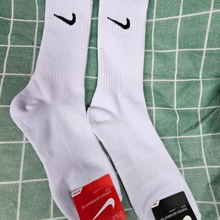 [BUNJANG] Nike Long Crew Socks (10 Pairs) / 나이키 장목 양말 남,여 10켤레
