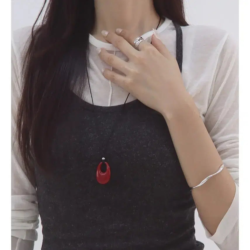 [BUNJANG] Edmore Apparel Set / 착장 세트(상의,스커트,목걸이)
