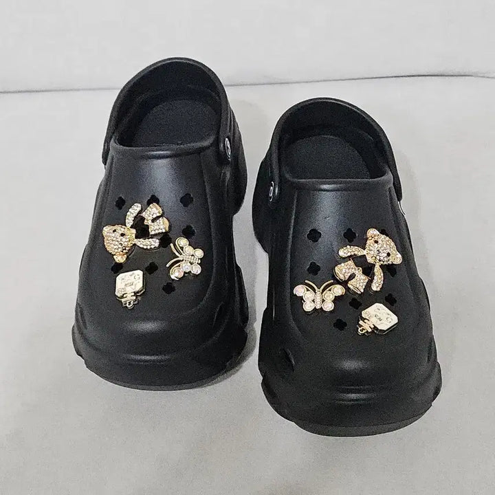 [BUNJANG] Height Increasing Sandals Slippers / 새상품 키높이 샌들 슬리퍼