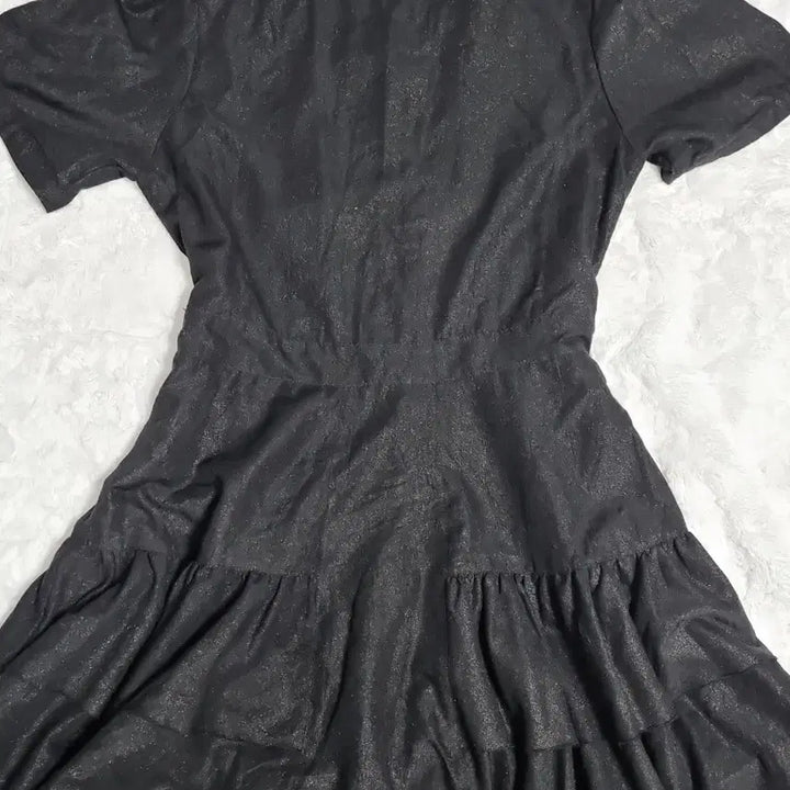 [SOLD OUT] 일본 빈티지 일브 블랙 셔링 프릴 원피스 로리타