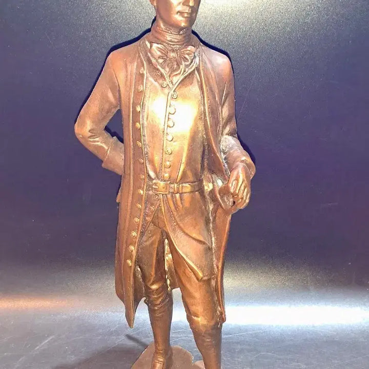 [BUNJANG] Tricone Gentleman Bronze Statue / 트라이콘 모자(신사) 브론즈
