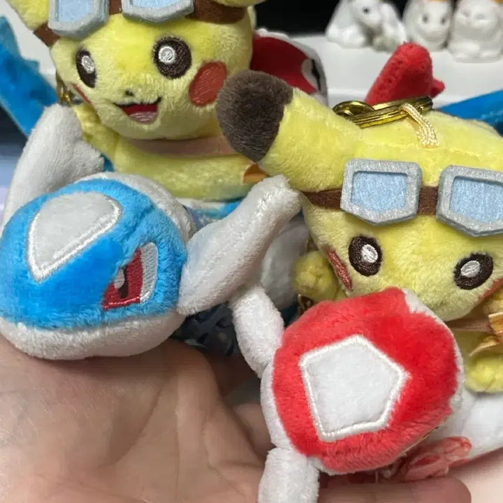 [BUNJANG] Pokemon Latias Latios Pikachu Keyring Bundle Set / 급전) 포켓몬 라티아스 라티오스를 탄 피카츄 키링 일괄