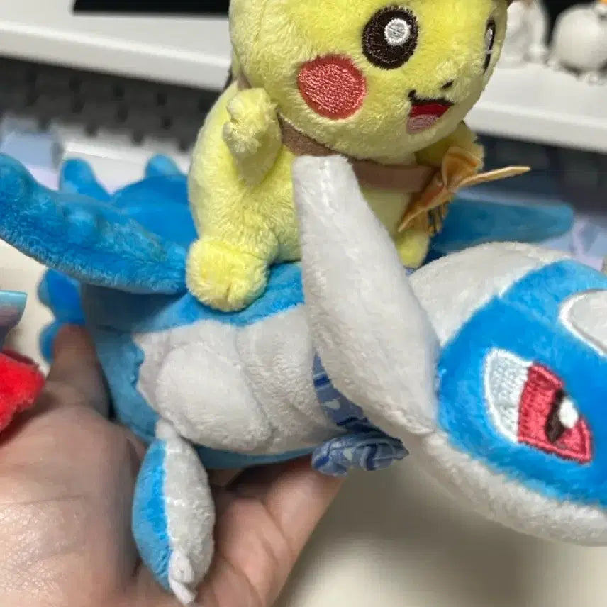 [BUNJANG] Pokemon Latias Latios Pikachu Keyring Bundle Set / 급전) 포켓몬 라티아스 라티오스를 탄 피카츄 키링 일괄