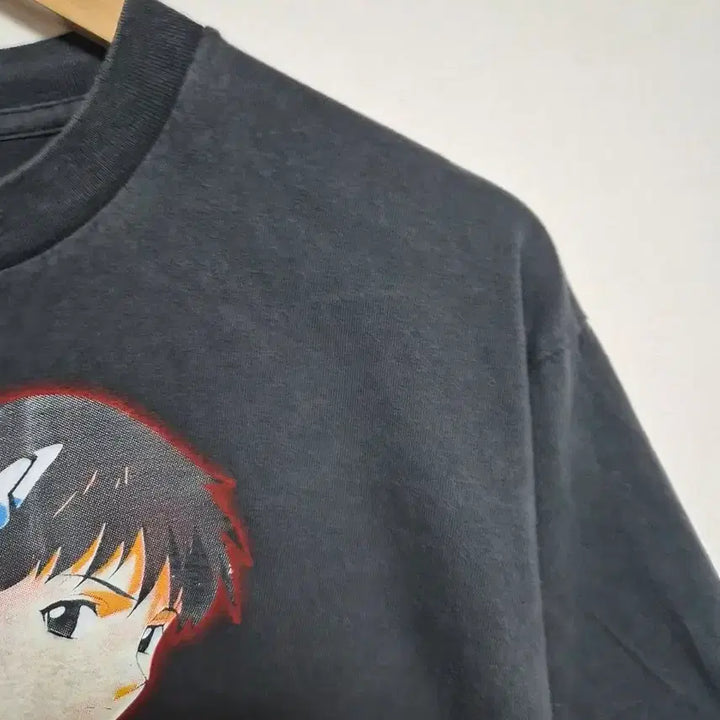 [BUNJANG] Evangelion Group Logo Anime T-shirt (L) / JPN 에반게리온 단체로고 애니 티셔츠 L - T161