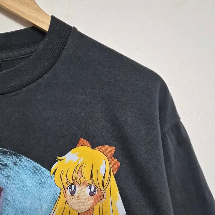 [BUNJANG] Sailor Moon Group Logo Anime T-shirt / JPN 세일러문 단체로고 애니 티셔츠 L - T162