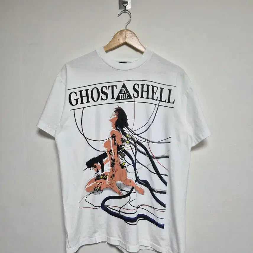 [BUNJANG] Ghost in the Shell Anime T-Shirt / JPN 공각기동대 일본애니 티셔츠 L T-165