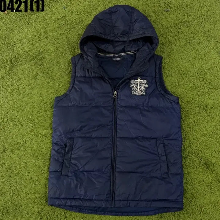 [BUNJANG] Tommy Hilfiger Navy Padded Vest 176 / 타미힐피거 패딩조끼 176