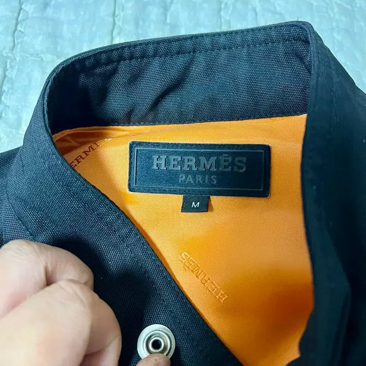 [SOLD OUT] 에르메스 블랙 라이딩 자켓 M(100-105)