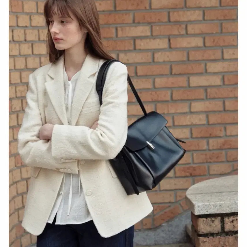 [SOLD OUT] 르메메 Sac Grand Amelie 블랙 가방