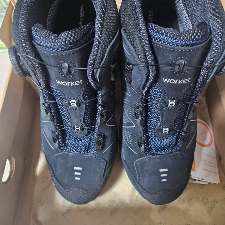 [SOLD OUT] 지벤 워킷 6인치 안전화 블랙 275