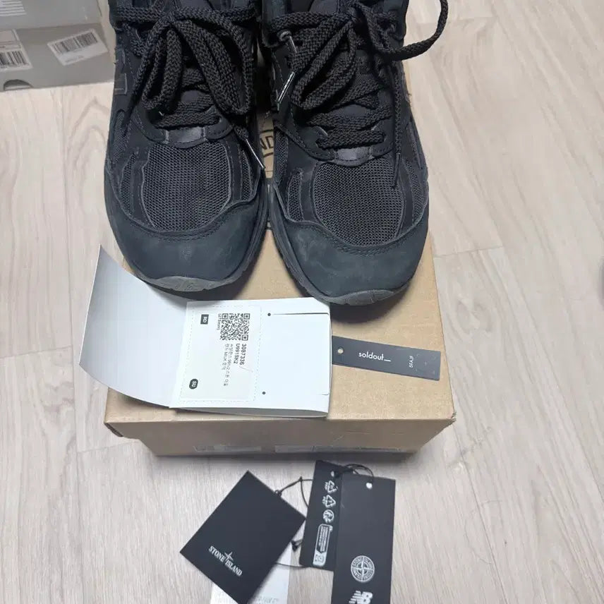 [SOLD OUT] 뉴발란스 991v2 스톤아일랜드 블랙 275미리