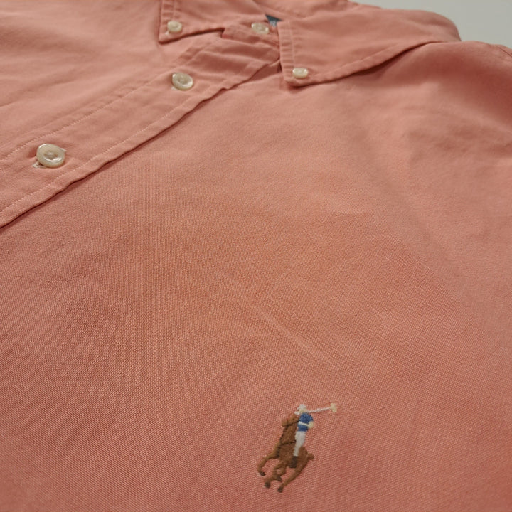 [SOLD OUT] CK313 2XLT 폴로 00s 멀티포니 오렌지피치 반팔 셔츠 남방