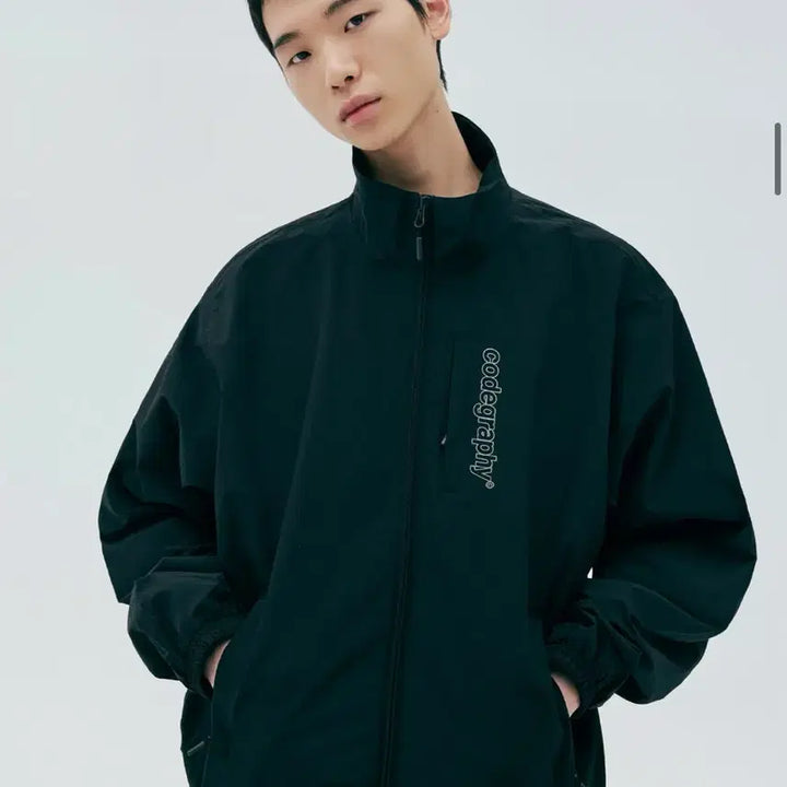 [BUNJANG] Code:Graphy Windbreaker Jacket / 코드그라피바람막이