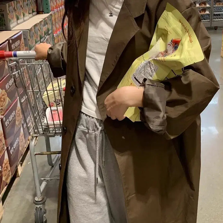[BUNJANG] Bymood Vintage Trench Coat / bymood 바이무드 빈티지 야상 트렌치 코트