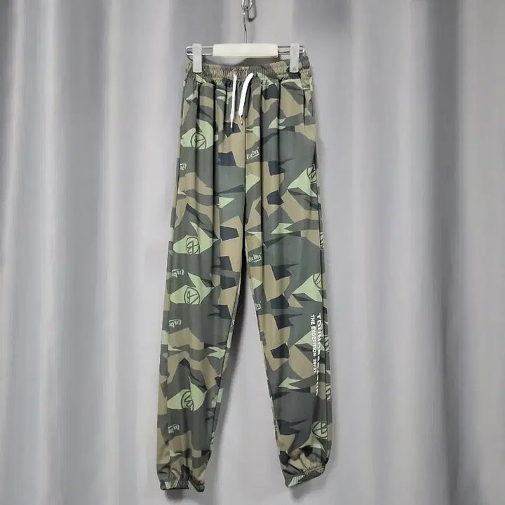 [SOLD OUT] 카모플라쥬 패턴 스판 조거 팬츠