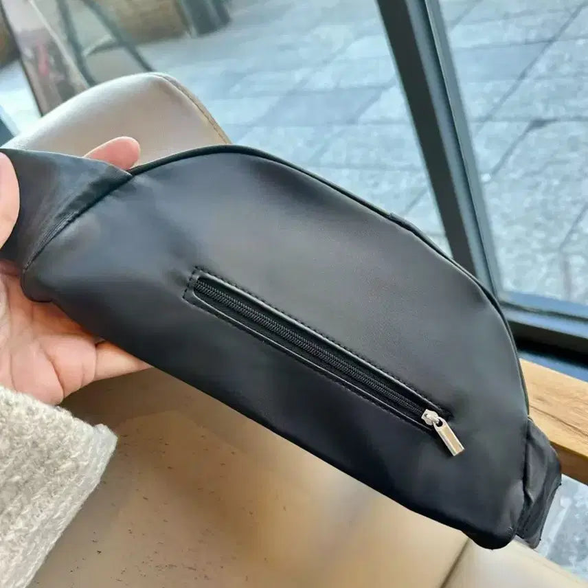 [SOLD OUT] 베르사체 남녀공용 블랙 힙색 벨트백