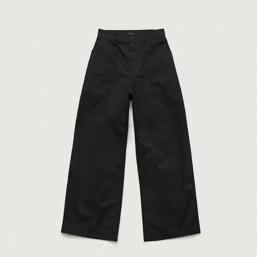 [SOLD OUT] 더바넷 Black Papery Fatigue Pants