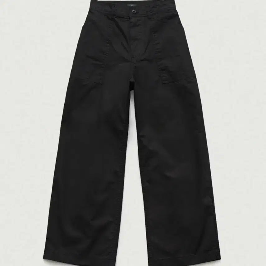 [SOLD OUT] 더바넷 Black Papery Fatigue Pants