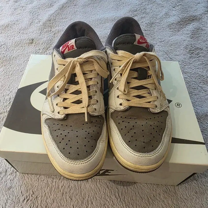[BUNJANG] Nike Scott Jordan Reverse Mocha Sneakers / 스캇조던 리버스 모카 255