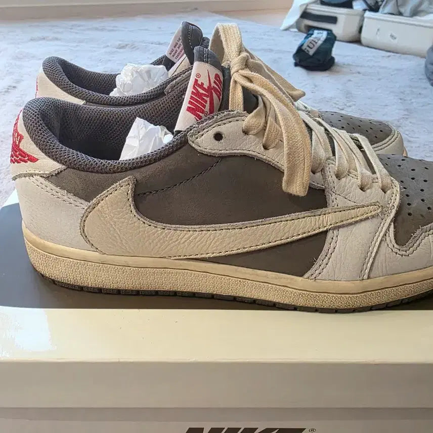 [BUNJANG] Nike Scott Jordan Reverse Mocha Sneakers / 스캇조던 리버스 모카 255