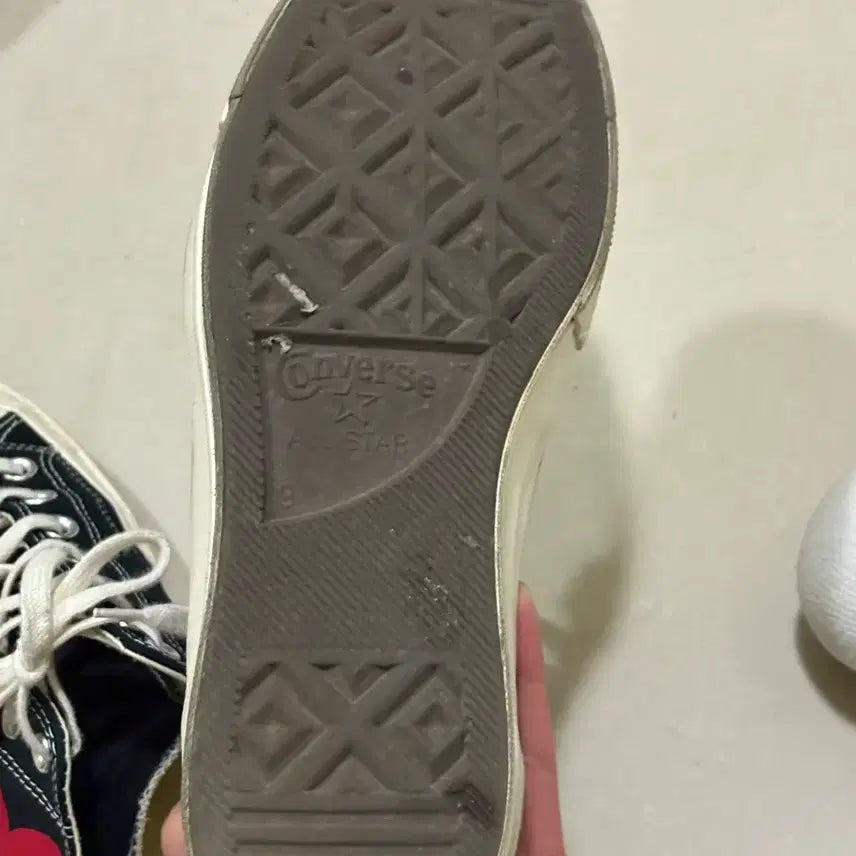 [BUNJANG] Comme des Garcons Canvas Sneakers / 꼼데가르송캔버스