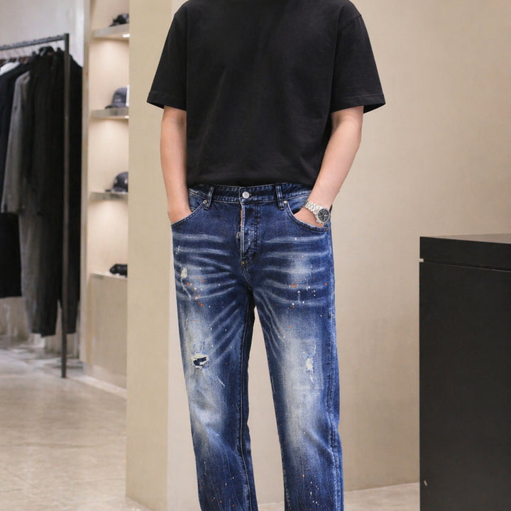 [BUNJANG] Dsquared2 Slim Denim Jeans / 여름까지 쭉 입는 디스퀘어드 넉넉한 35~36