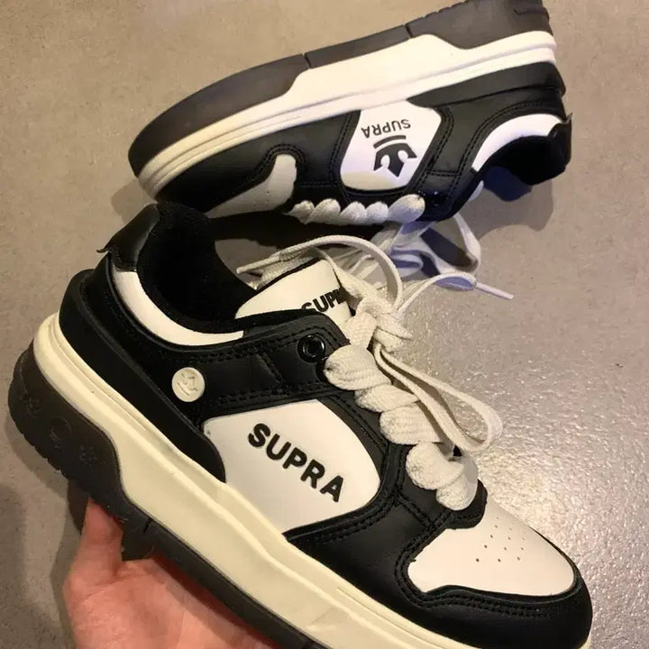 [BUNJANG] Supra Vaider X Black Sneakers / 240 새상품 수프라 베이더X 블랙 데일리신발 마지막가격내림