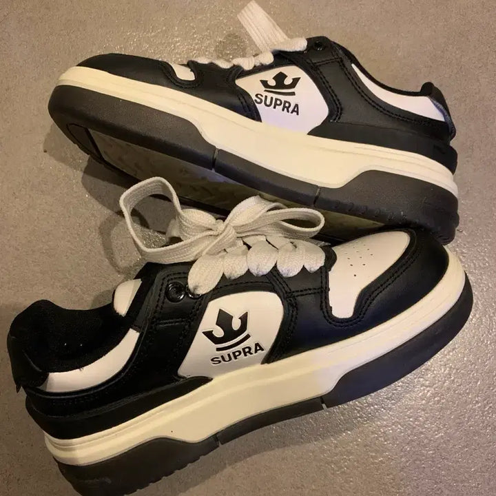 [BUNJANG] Supra Vaider X Black Sneakers / 240 새상품 수프라 베이더X 블랙 데일리신발 마지막가격내림