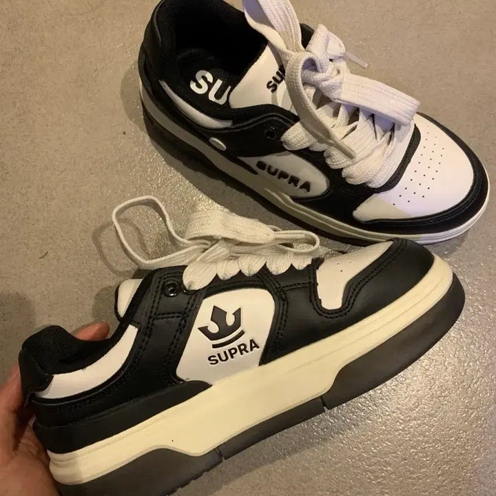 [BUNJANG] Supra Vaider X Black Sneakers / 240 새상품 수프라 베이더X 블랙 데일리신발 마지막가격내림