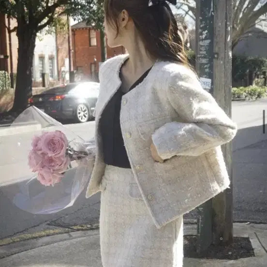 [BUNJANG] Merion Tweed Jacket Set / 메리온 마리트위드자켓셋업