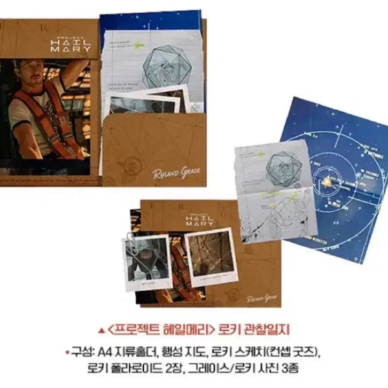 [SOLD OUT] (미개봉) 프로젝트 헤일메리 로키 관찰일지 세트