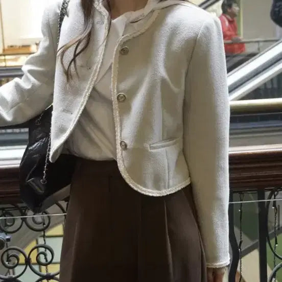 [BUNJANG] Merion Claire Tweed Set / 메리온 클레어트위드셋업