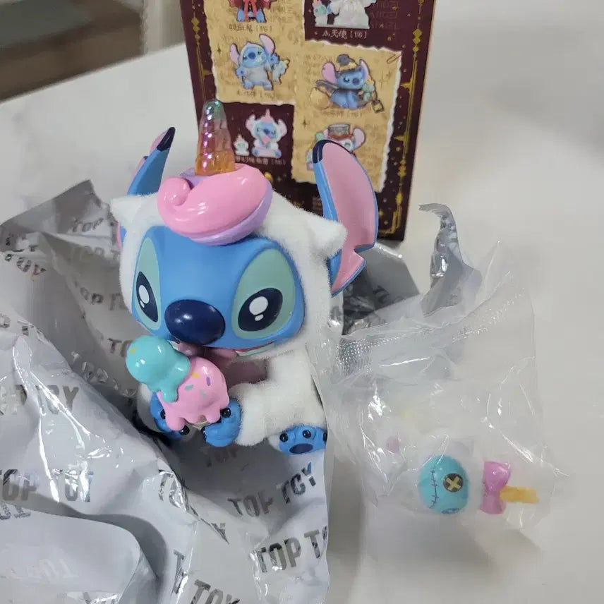 [BUNJANG] Top Toy Stitch Figure (Unicorn Hat Version) / 탑토이 스티치 피규어 디즈니 스티치 새상품