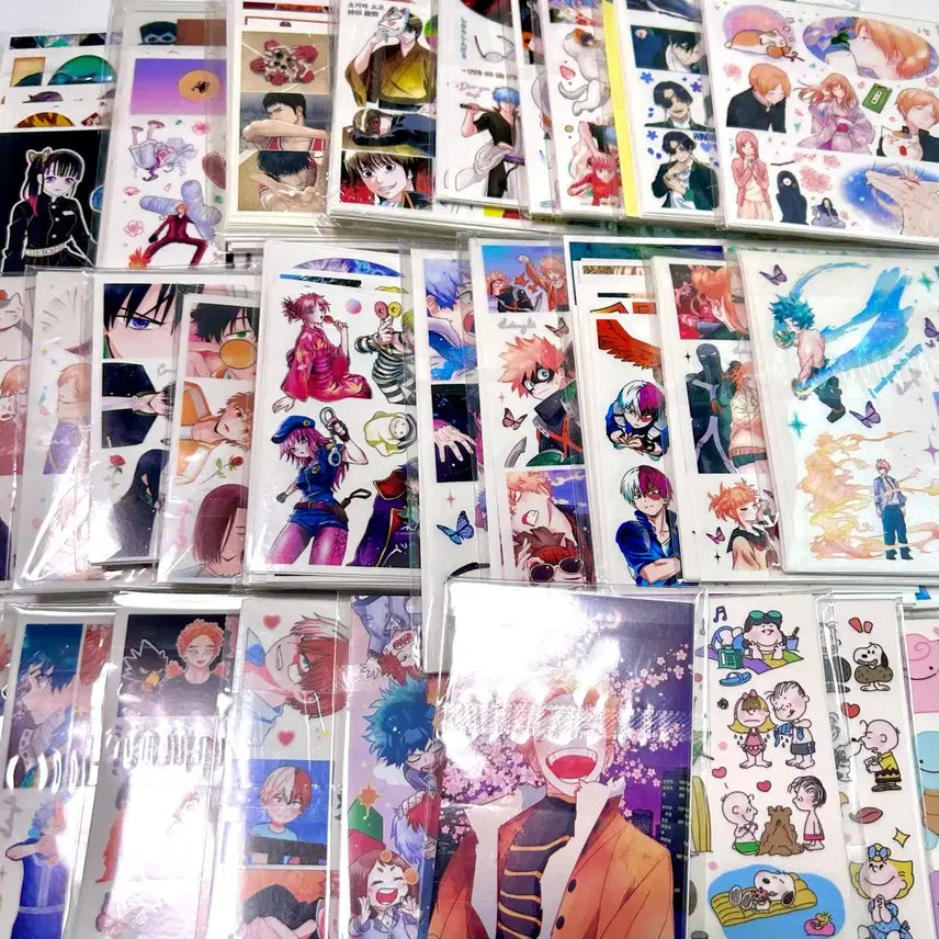 [BUNJANG] Anime Sticker Mix Pack / [장당 100원] 애니 인스 인믹 판매 다꾸 스티커