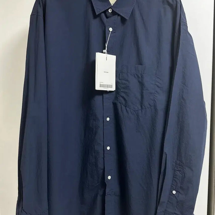 [BUNJANG] H.O.O.P.S. Navy Comfort Shirt / [4] 새상품 포터리 네이비 컴포트 셔츠