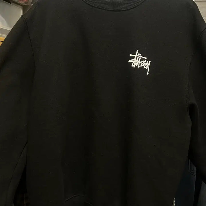 [BUNJANG] Stussy Basic Logo Sweatshirt / 스투시 맨투맨