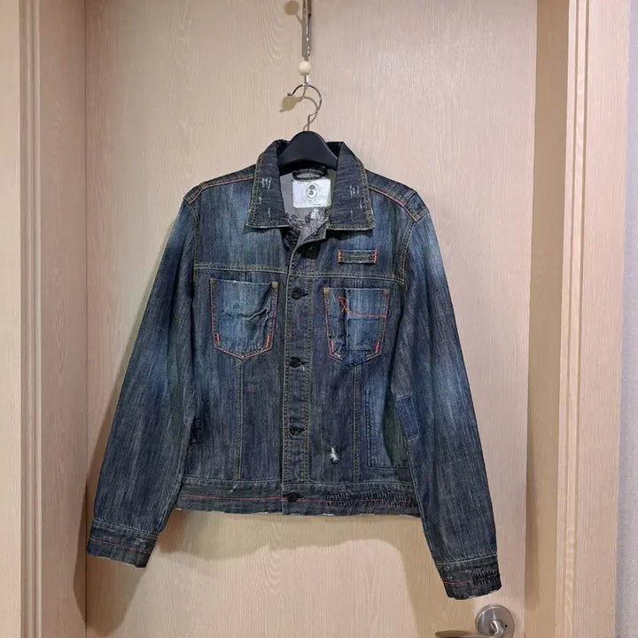 [BUNJANG] Vintage Washed Denim Jacket / 빈티지 데님 청자켓
