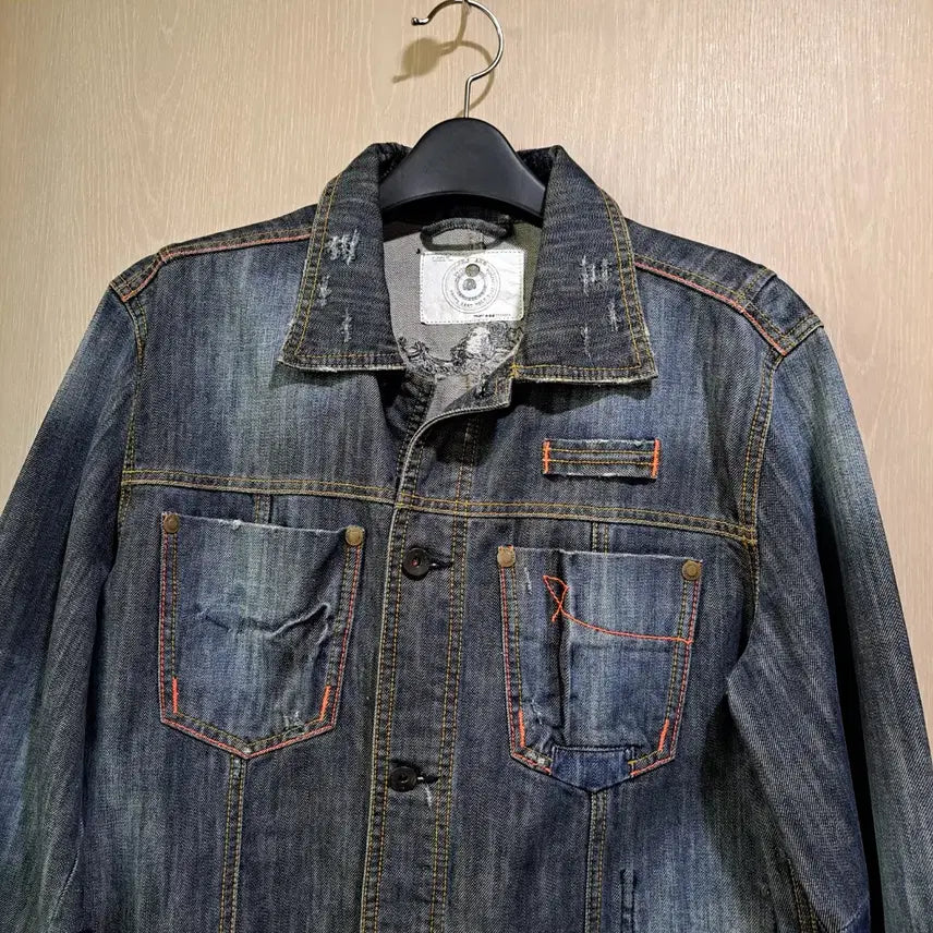 [BUNJANG] Vintage Washed Denim Jacket / 빈티지 데님 청자켓