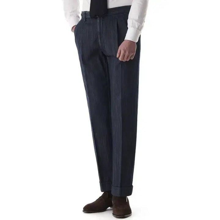 [BUNJANG] ROTA Two-Tuck Denim Pants Size 50 / 로타 투턱 데님팬츠 ROTA 50