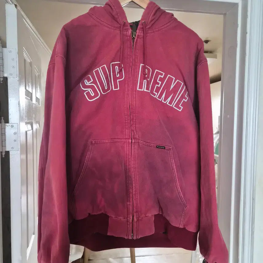[BUNJANG] Supreme Reflective Arc Hooded Jacket - Red / XL)슈프림 리플렉티브 아크후드자켓 레드