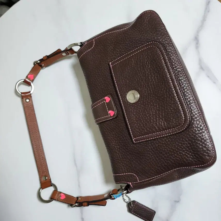 [BUNJANG] Coach Leather Shoulder Bag / 