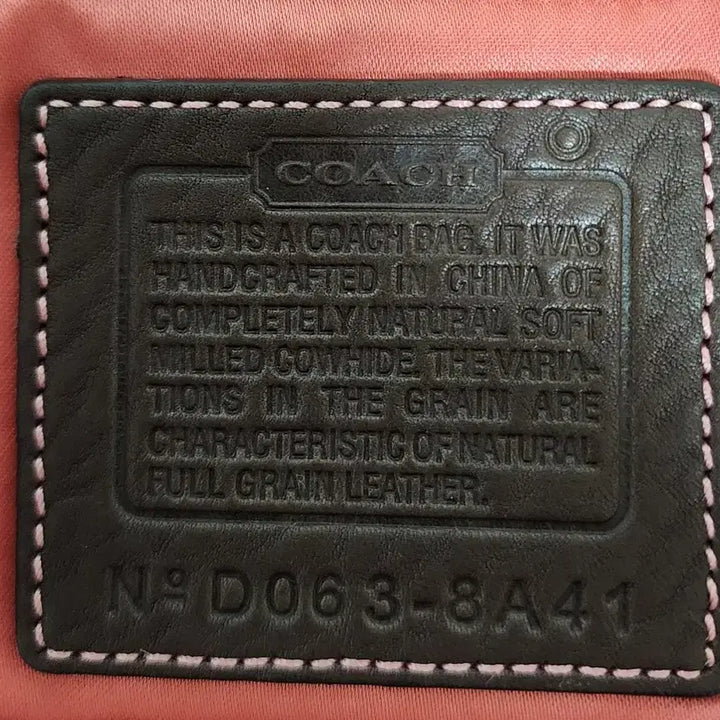 [BUNJANG] Coach Leather Shoulder Bag / 