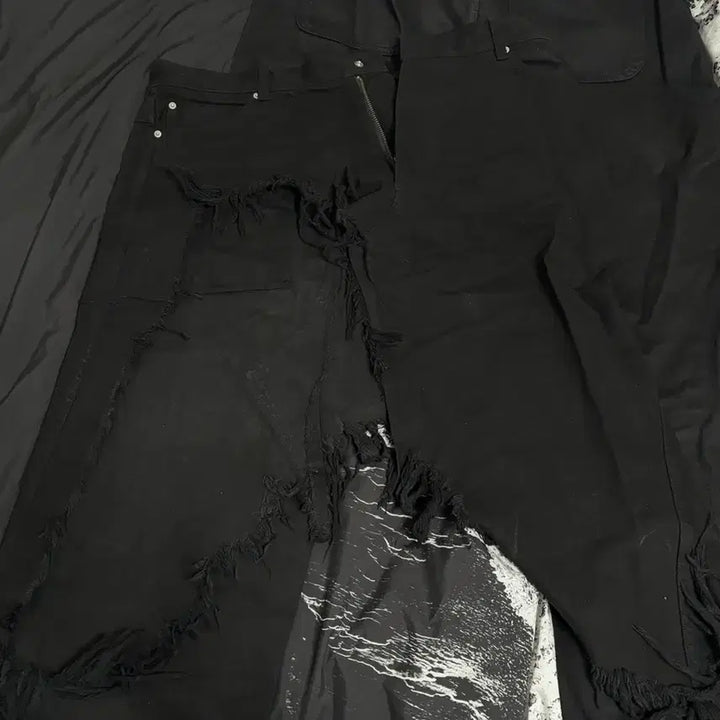 [BUNJANG] Computer Format Skirt Trousers Black / Xl) 컴퓨터 포맷 스커트 트라우져 블랙