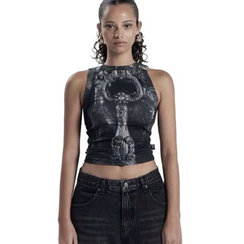 [BUNJANG] Odor Deva Sleeveless Top / 오도어 데바 슬리브리스